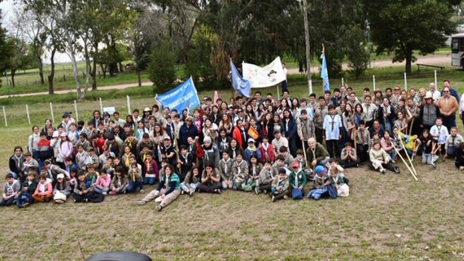 El Grupo Scout San José participó de encuentro en Polvaredas