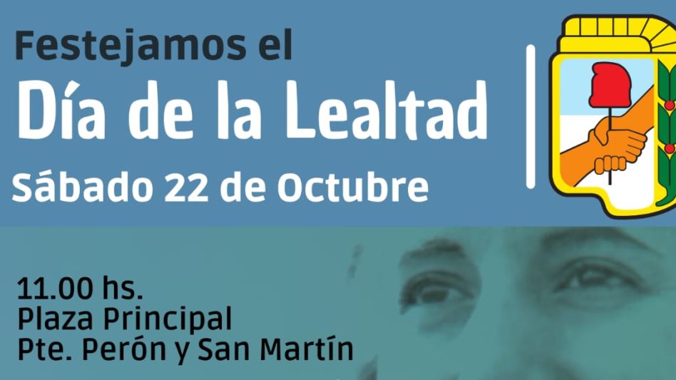 El partido Justicialista de General Alvear invita a festejar el Día de