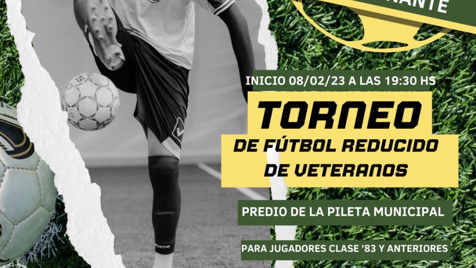 Comienza el torneo de fútbol reducido de veteranos 2023