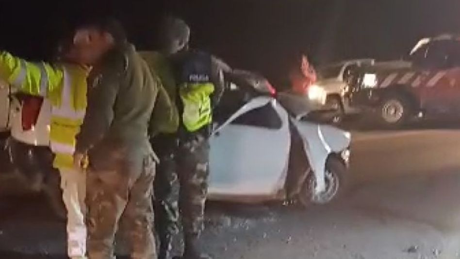 Dos fallecidos y varios heridos en choque frontal en la Ruta 205